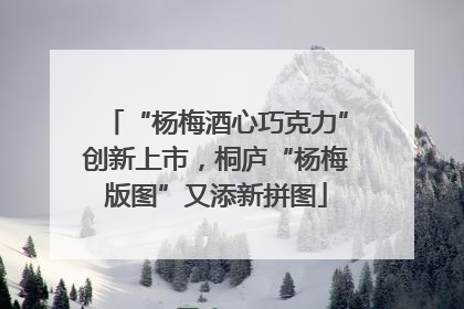 “杨梅酒心巧克力”创新上市，桐庐“杨梅版图”又添新拼图