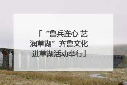 “鲁兵连心 艺润草湖”齐鲁文化进草湖活动举行
