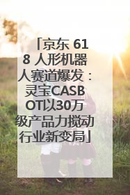 京东 618 人形机器人赛道爆发：灵宝CASBOT以30万级产品力搅动行业新变局
