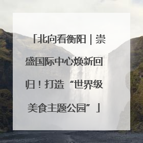 北向看衡阳｜崇盛国际中心焕新回归！打造“世界级美食主题公园”