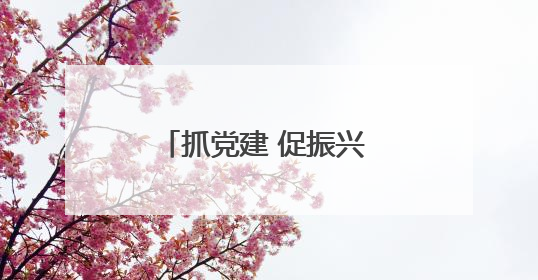 抓党建 促振兴 宜兴高塍绘就“渔旅同塍”新画卷
