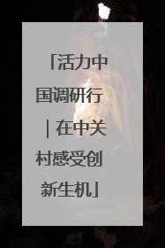 活力中国调研行｜在中关村感受创新生机