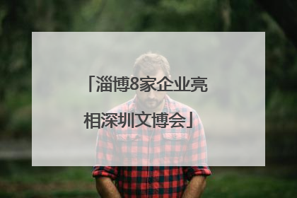 淄博8家企业亮相深圳文博会