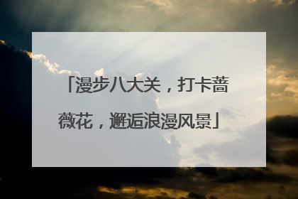 漫步八大关，打卡蔷薇花，邂逅浪漫风景