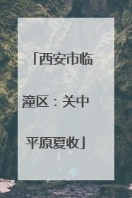 西安市临潼区：关中平原夏收