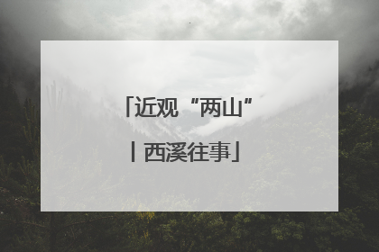 近观“两山”丨西溪往事