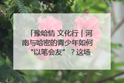 豫哈情 文化行｜河南与哈密的青少年如何 “以笔会友”？这场书画展藏着答案